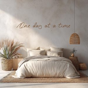 One Day at a Time Wall Decal, Recovery